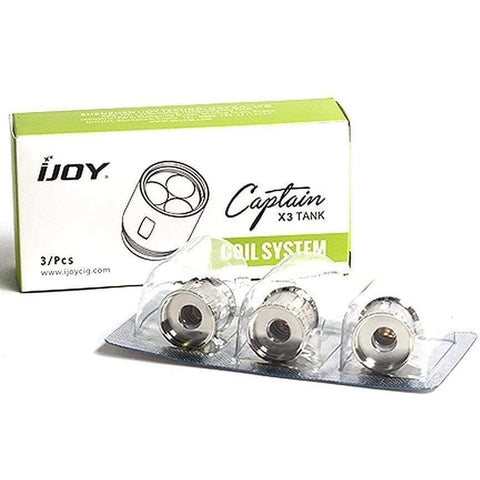 iJoy Captain Replacement Coil (3 Pack) - Eliquid Base