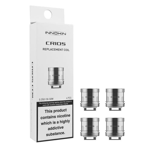 Innokin Crios Coils 0.25 ohm 0.65 ohm Coils ( Pack of 4 ) - Eliquid Base
