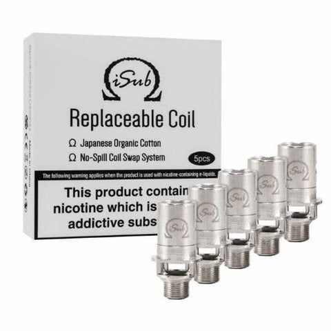 Innokin iSub Coils ( Pack of 5 ) - Eliquid Base