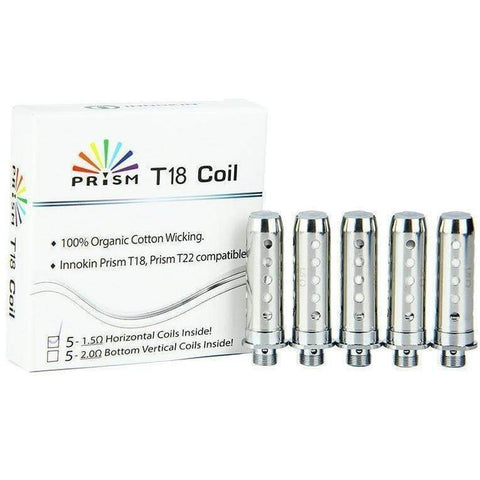 Innokin T18 Coils 5 Pack | T22 - Eliquid Base