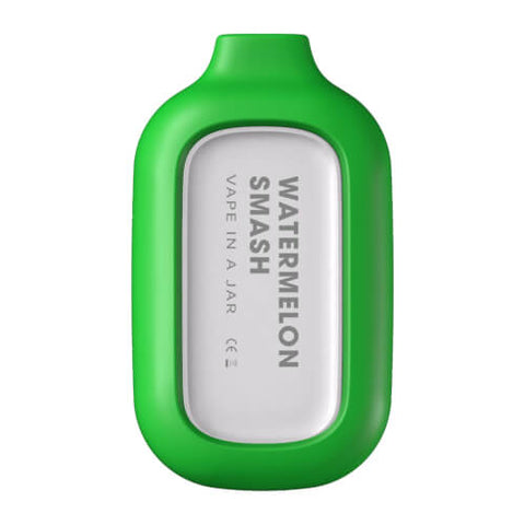 Insta Bar 5000 - 0MG Disposable Vape Pod Device | NO NICOTINE ( PACK OF 10 ) - Eliquid Base-Watermelon Smash