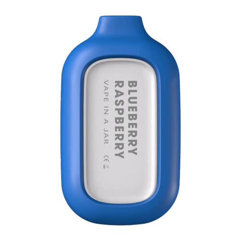 Insta Bar 5000 - 0MG Disposable Vape Pod Device | NO NICOTINE ( PACK OF 10 ) - Eliquid Base-Blueberry Raspberry