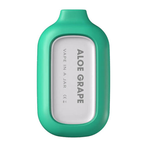 Insta Bar 5000 - 0MG Disposable Vape Pod Device | NO NICOTINE ( PACK OF 10 ) - Eliquid Base-Aloe Grape