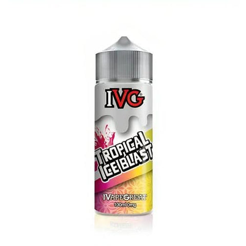 IVG 100ml Shortfill E-liquid - Eliquid Base-Tropical Ice Blast