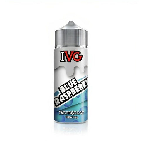 IVG 100ml Shortfill E-liquid - Eliquid Base-Blue Raspberry