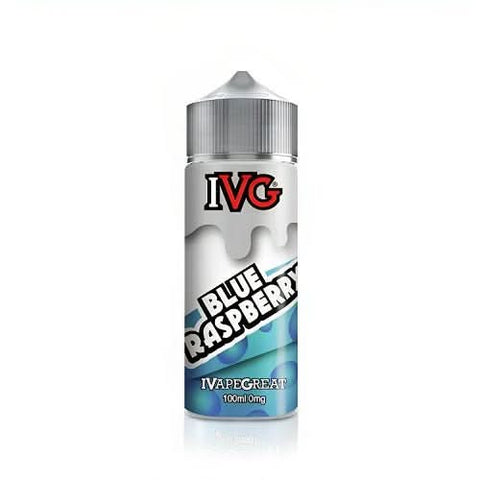 IVG 100ml Shortfill E-liquid - Eliquid Base-Blue Raspberry