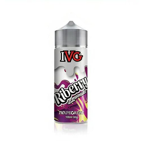 IVG 100ml Shortfill E-liquid - Eliquid Base-Ribbery