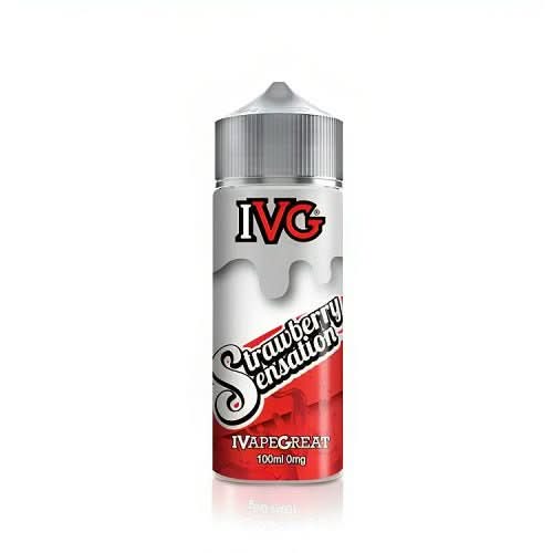 IVG 100ml Shortfill E-liquid -Strawberry Sensation
