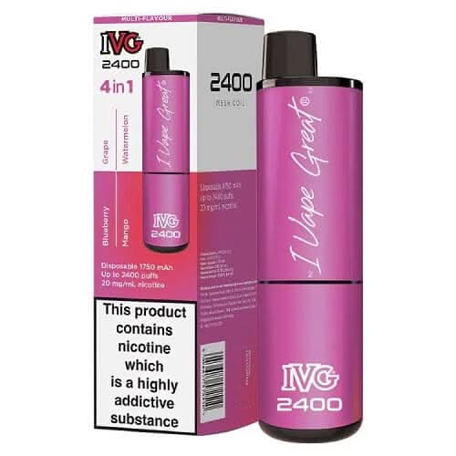 IVG 2400 Disposable Vape Device -Fruits Edition