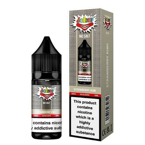 Joker Nic Salt 10ml E-liquid - Pack of 10 - Eliquid Base-Strawberry Kiwi