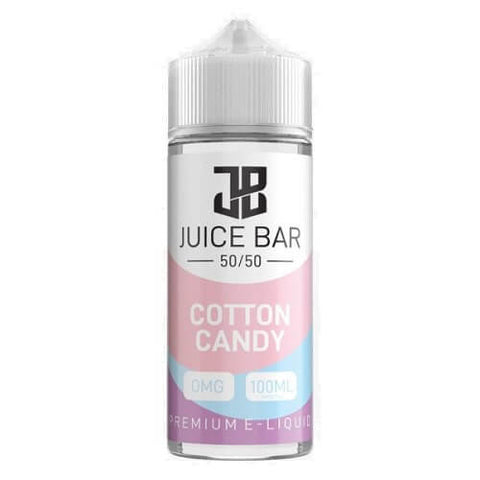 Juice Bar Shortfill 100ml E-Liquid - Eliquid Base-Cotton Candy