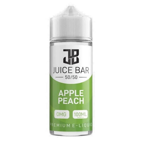 Juice Bar Shortfill 100ml E-Liquid - Eliquid Base-Apple Peach