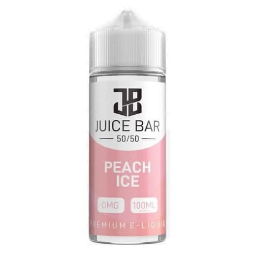 Juice Bar Shortfill 100ml E-Liquid -Peach Ice
