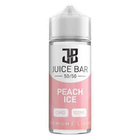 Juice Bar Shortfill 100ml E-Liquid - Eliquid Base-Peach Ice
