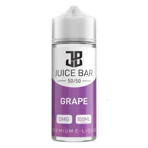 Juice Bar Shortfill 100ml E-Liquid - Eliquid Base-Grape