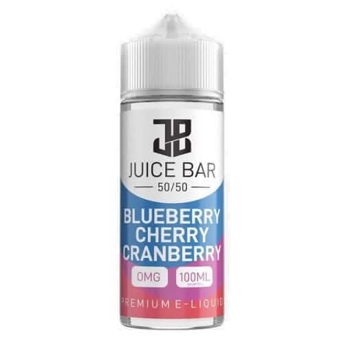 Juice Bar Shortfill 100ml E-Liquid -Blueberry Cherry Cranberry