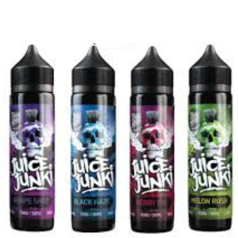 Juice Junki Shortfill 50ml E-Liquid by Doozy Vape - Eliquid Base-Berry Fix