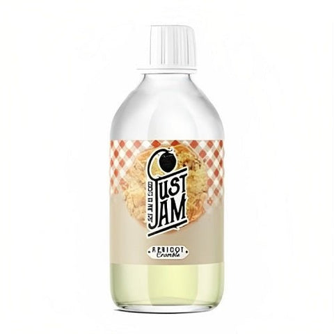 Just Jam 200ml Shortfill E-Liquid By Ace of Vapez - Eliquid Base-Apricot Crumble