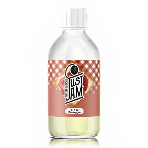 Just Jam 200ml Shortfill E-Liquid By Ace of Vapez - Eliquid Base-Toast Strawberry Jam