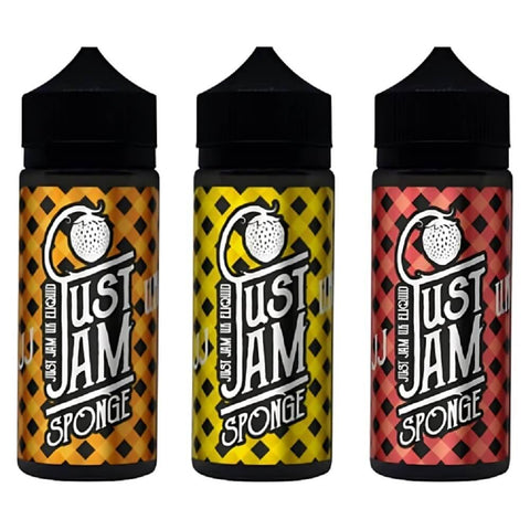 Just Jam Shortfill 100ml E-Liquid | Sponge Range - Eliquid Base-Ginger