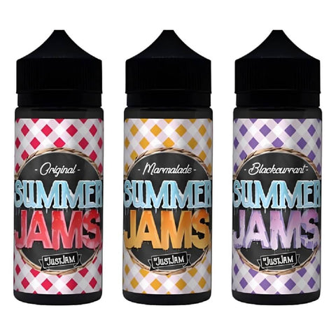 Just Jam Shortfill 100ml E-Liquid | Summer Jam Range - Eliquid Base-Blackcurrant