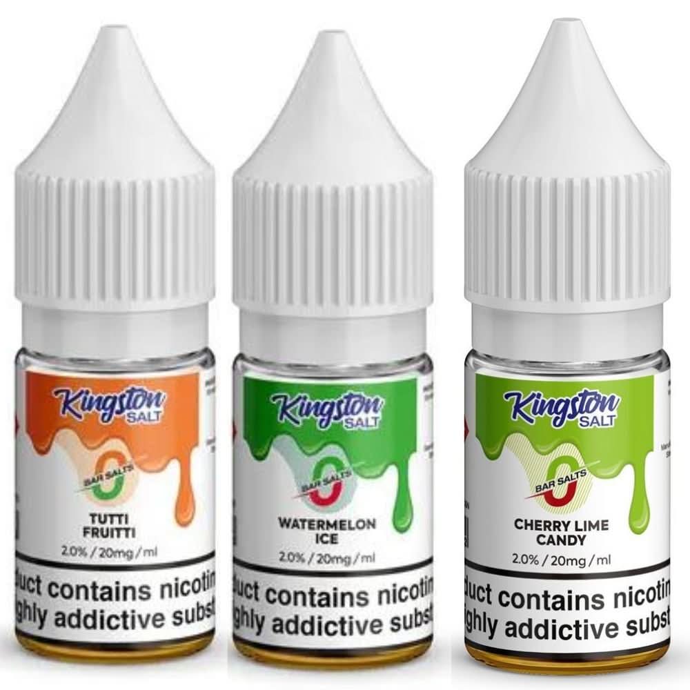 Kingston Bar Salts 10ml Nic Salt - Pack of 10