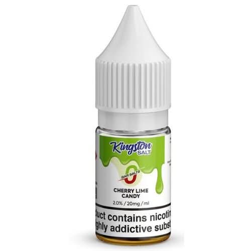 Kingston Bar Salts 10ml Nic Salt - Pack of 10 -Cherry Lime Candy
