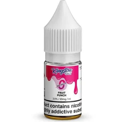 Kingston Bar Salts 10ml Nic Salt - Pack of 10 -Fruit Punch