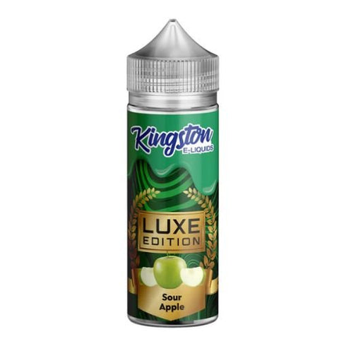 Kingston Luxe Edition 100ml Shortfill E-liquid - Eliquid Base-Sour Apple