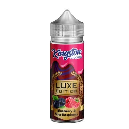 Kingston Luxe Edition 100ml Shortfill E-liquid -Blueberry & Sour Raspberry