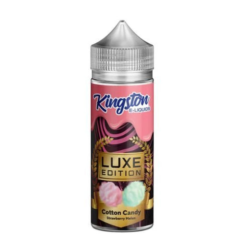 Kingston Luxe Edition 100ml Shortfill E-liquid - Eliquid Base-Cotton candy