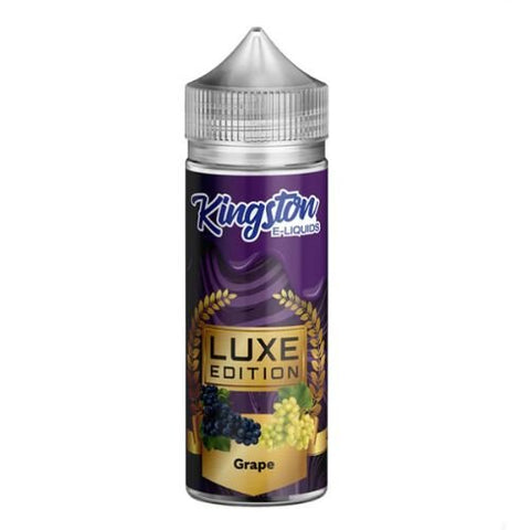 Kingston Luxe Edition 100ml Shortfill E-liquid - Eliquid Base-Grape