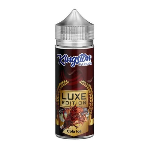Kingston Luxe Edition 100ml Shortfill E-liquid - Eliquid Base-Cola Ice