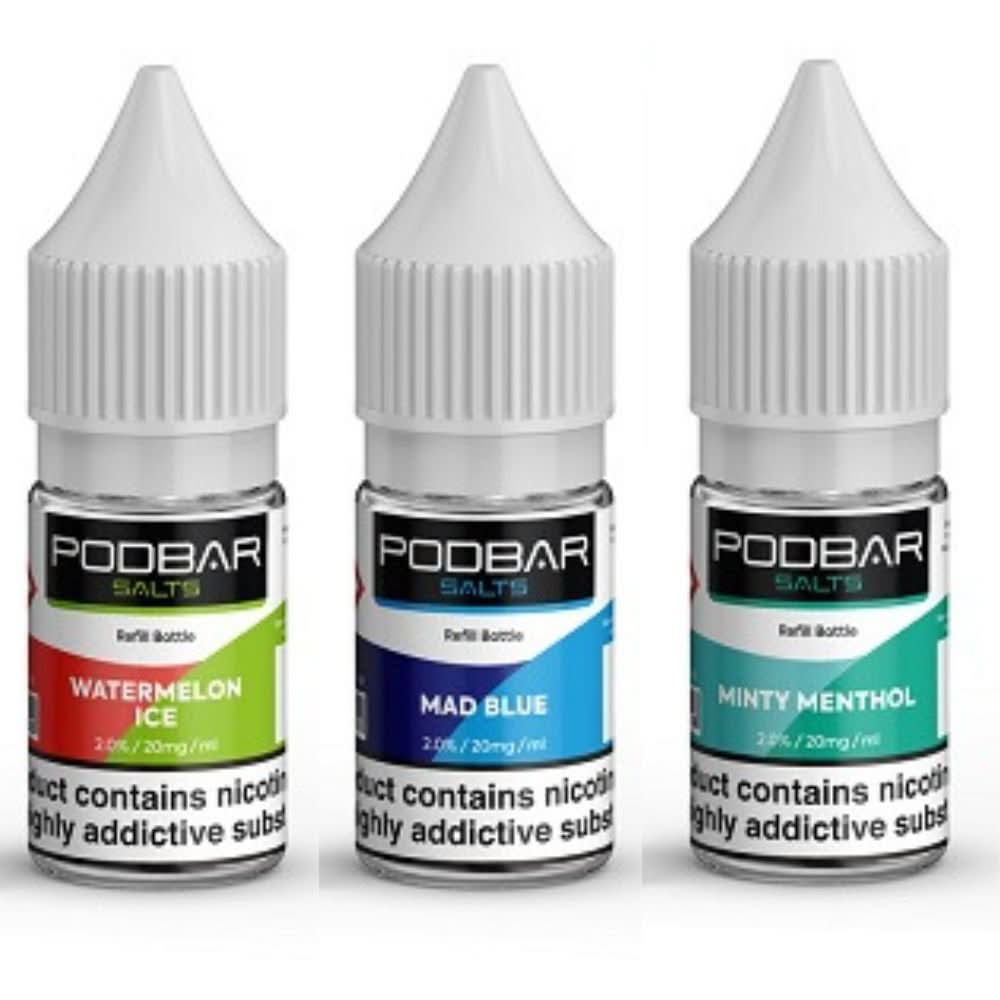 Kingston Podbar nic salt 10ml - Pack of 10