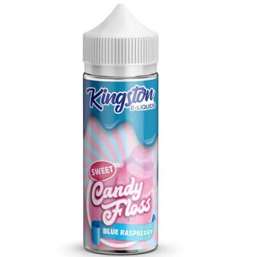 Kingston Shortfill 100ml E-Liquid Candy Floss Range - Blue Raspberry