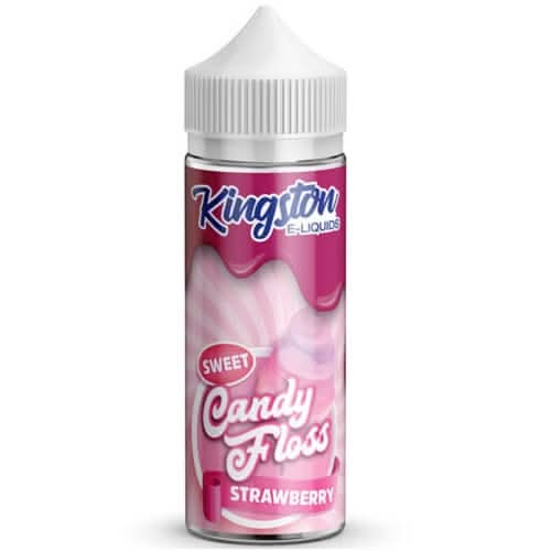 Kingston Shortfill 100ml E-Liquid Candy Floss Range - Strawberry