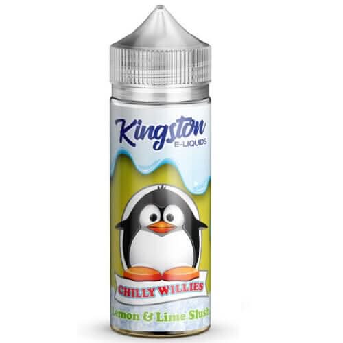 Kingston Shortfill 100ml E-Liquid Chilly Willies Range - Lemon & Lime Slush
