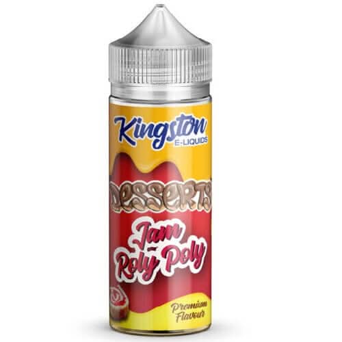 Kingston Shortfill 100ml E-Liquid  Dessert Range - Jam Roly Poly