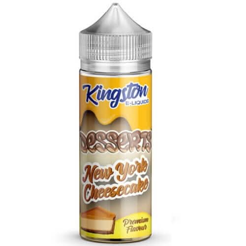 Kingston Shortfill 100ml E-Liquid  Dessert Range - New York Cheesecake