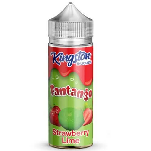 Kingston Shortfill 100ml E-Liquid  Fantango Range   - Strawberry Lime