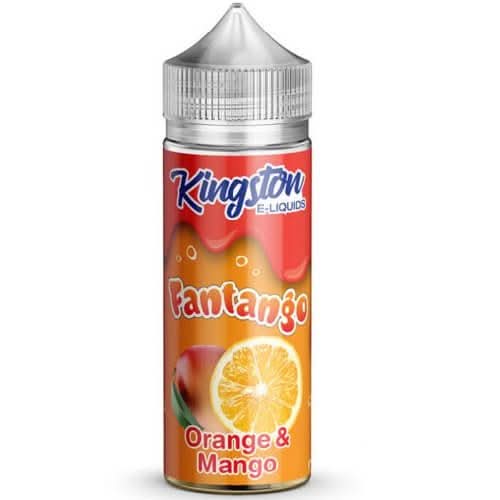 Kingston Shortfill 100ml E-Liquid  Fantango Range   - Orange & Mango