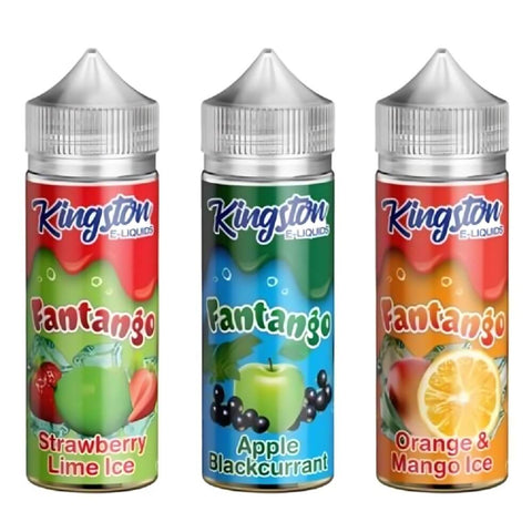 Kingston Shortfill 100ml E-Liquid | Fanango Range | Buy 2 Get 1 Free - Eliquid Base-Apple Blackcurrant