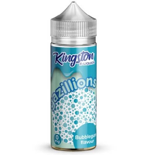 Kingston Shortfill 100ml E-Liquid  Gazillions Range - Bubblegum