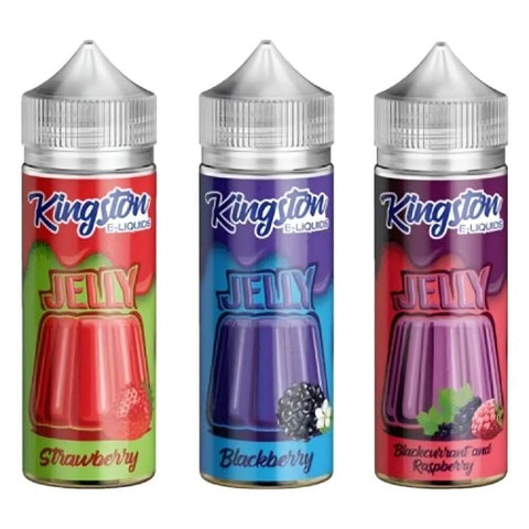 Kingston Shortfill 100ml E-Liquid | Jelly Range | Buy 2 Get 1 Free - Eliquid Base-Blackberry