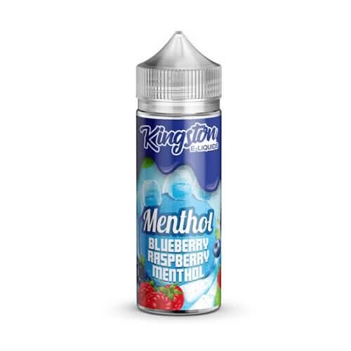 Kingston Shortfill 100ml E-Liquid  Menthol Range - Blueberry Raspberry Menthol