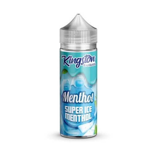 Kingston Shortfill 100ml E-Liquid  Menthol Range - Super Ice Menthol