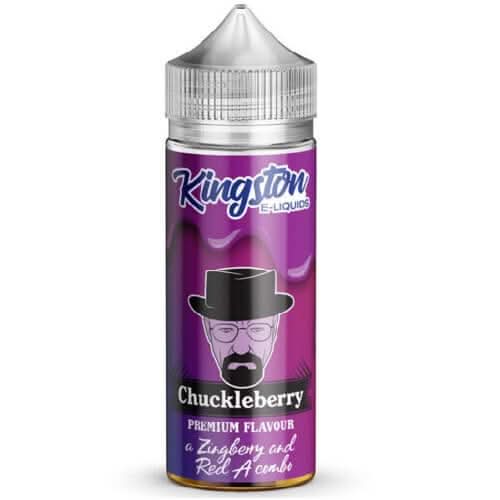 Kingston Shortfill 100ml E-Liquid Zingberry Range - Chuckle berry 