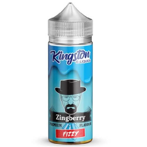 Kingston Shortfill 100ml E-Liquid Zingberry Range - Zingberry Fizzy