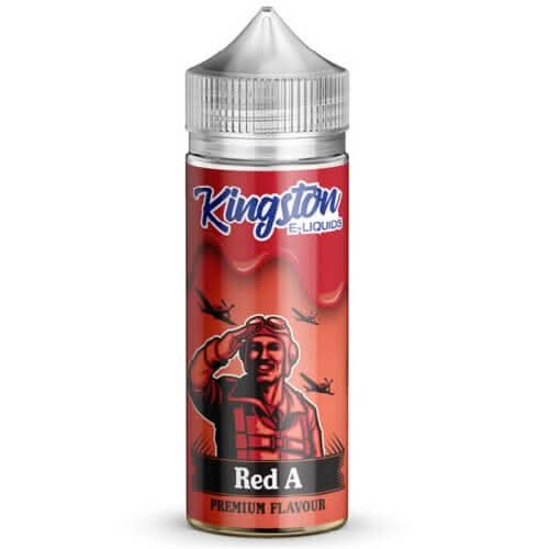 Kingston Shortfill 100ml E-Liquid Zingberry Range - Red A