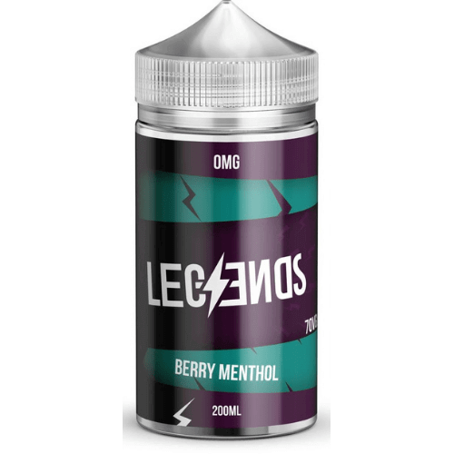 Legends Shortfill E-Liquid 200ml - Berry Menthol 